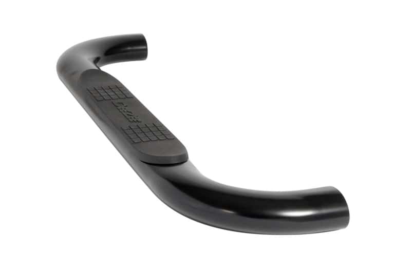 Dee Zee — Dee Zee 14-19 Chevrolet Silverado Tubes - 4In Oval Black Steel RegCab
Nerf/Step Bar - view 3