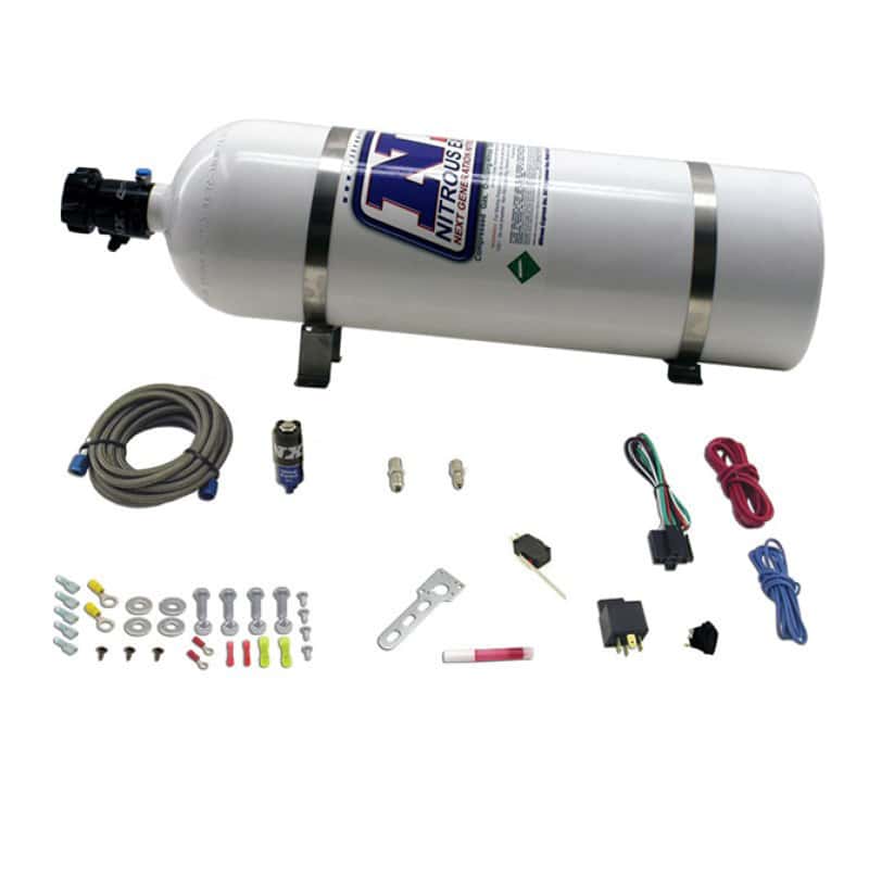 Nitrous Express — Nitrous Express Diesel Dry Nitrous Kit w/15lb Bottle/Mounting Hardware for 50HP
Injection System Kit
N2OSys - view 3