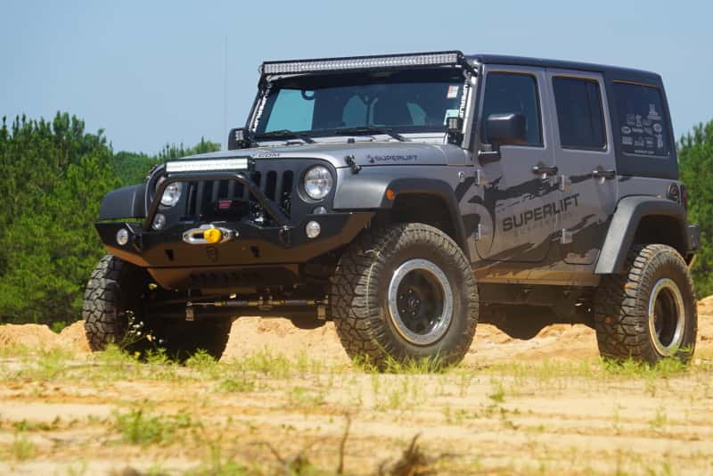 Superlift — Superlift 07-18 Jeep Wrangler JK 4WD 4in Suspension Lift Kit w/ Fox 2.0 Res Shocks - view 11