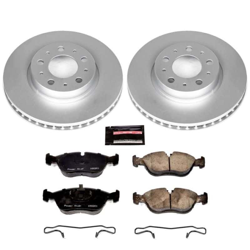 PowerStop — Power Stop 94-97 Volvo 850 Front Z23 Evolution Sport Coated Brake Kit - view 1