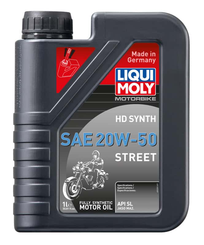 LIQUI MOLY — LIQUI MOLY 1L Motorbike HD Synth SAE 20W50 Street - view 1