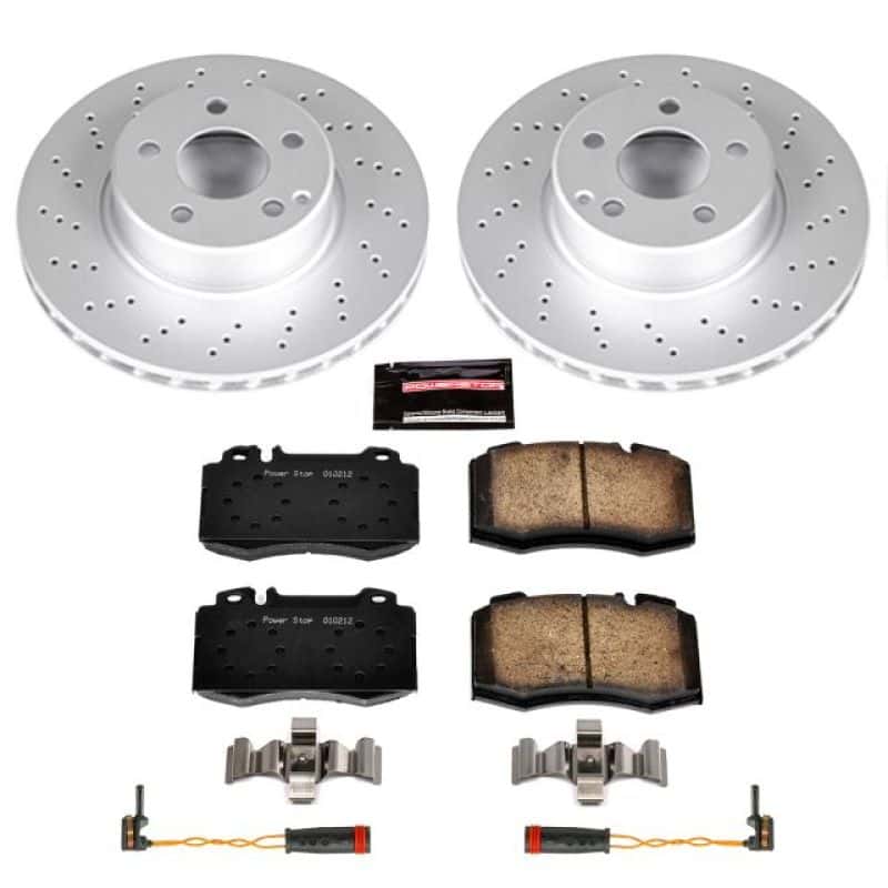 PowerStop — Power Stop 03-06 Mercedes-Benz CL500 Front Z23 Evolution Sport Coated Brake Kit - view 1