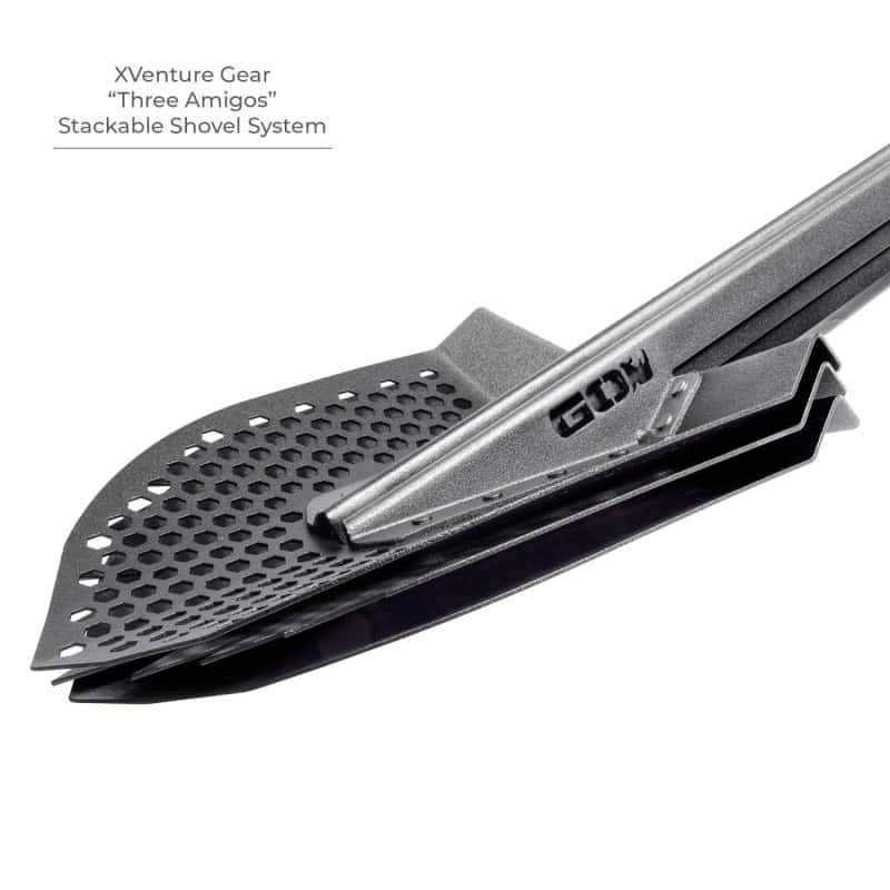 Go Rhino — Go Rhino Xventure Gear Sharktooth Stackable Shovel - Textured Black
Sharktooth Shovel - view 6