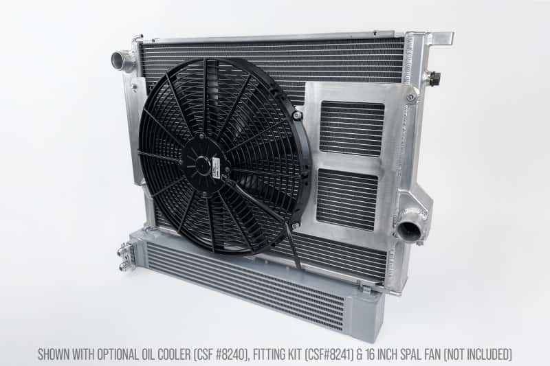 CSF — CSF BMW S54 Swap Into E36 / E46 Chassis High Performance Radiator
CSF Radiator - view 4