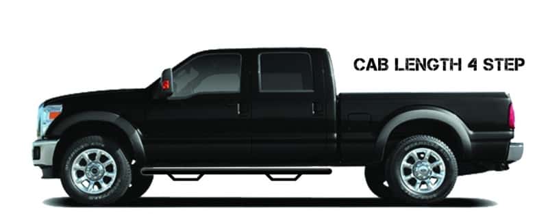 N-Fab — N-Fab Nerf Step 07-13 Chevy-GMC 2500/3500 07-10 1500 Crew Cab - Gloss Black - Cab Length - 3in
NS 07-13 GM Crw GB - view 9