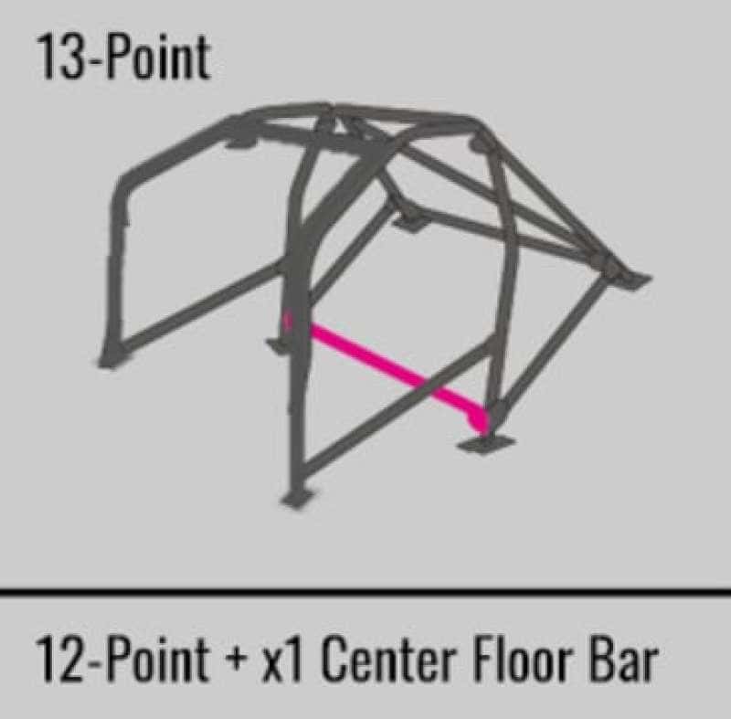 Cusco — Cusco Cage 13pt Safety 21 Dash Thru Civic EK9 **will not fit sunroof models** - view 4
