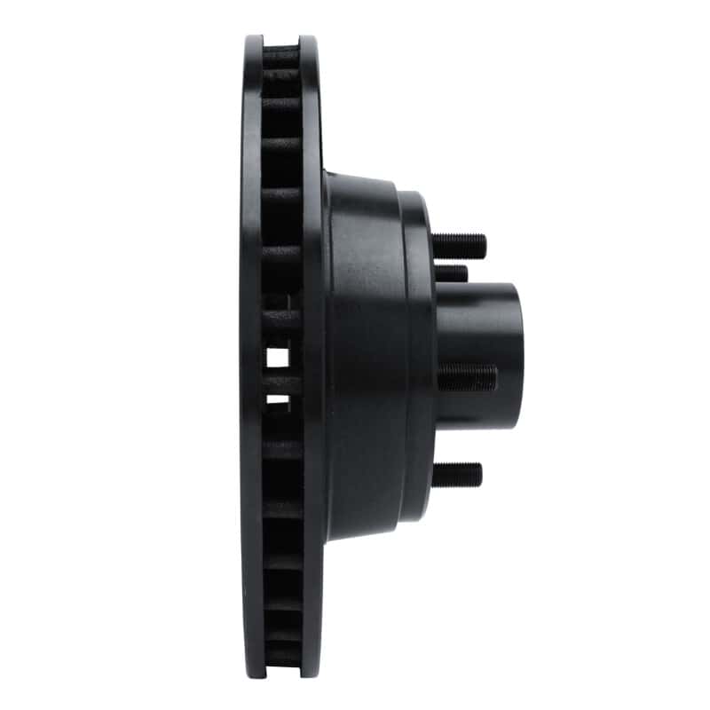 R1 Concepts — R1 74-84 Chrysler Imperial Front Left Drilled & Slotted Black Brake Rotor
R1 Brake Rotor Drill - view 3