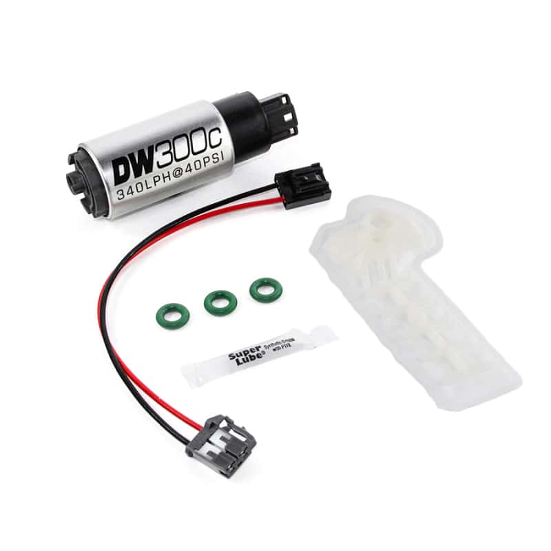 DeatschWerks — DeatschWerks 340lph DW300C Compact Fuel Pump w/ 12+ Scion FR-S/BRZ / 15 WRX Set Up Kit - view 4