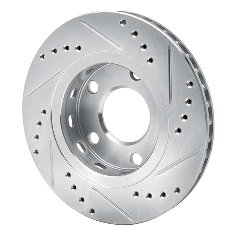 R1 Concepts — R1 00-02 Audi S4 Rear Left Drilled & Slotted Silver Brake Rotor
R1 Brake Rotor Drill - view 4