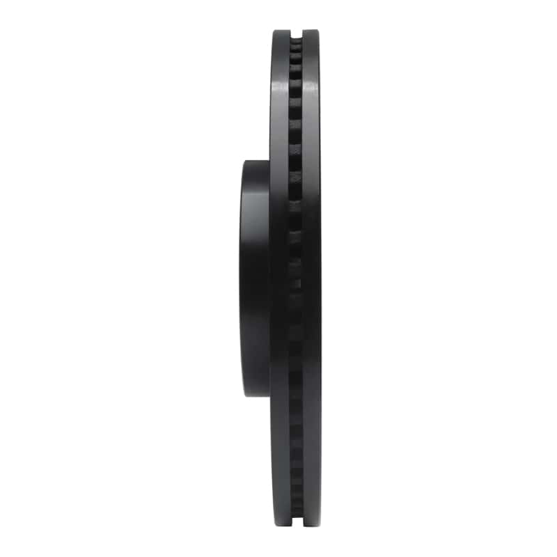 R1 Concepts — R1 07-15 Ford Edge Front Right Drilled & Slotted Black Brake Rotor
R1 Brake Rotor Drill - view 3