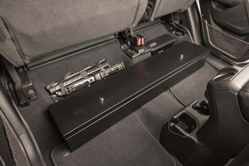 Tuffy Products — Tuffy 2019+ Jeep Gladiator Underseat Lockbox W/ Keyed Lock
Lockbox - view 5