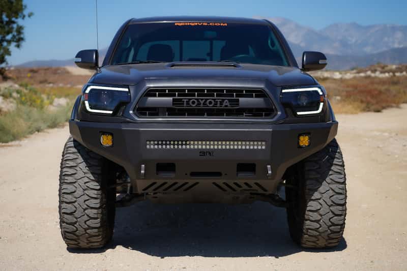 Body Armor 4x4 — Body Armor 4x4 05-15 Toyota Tacoma Pro Series Front Winch Bumper
Front Bumper - view 2