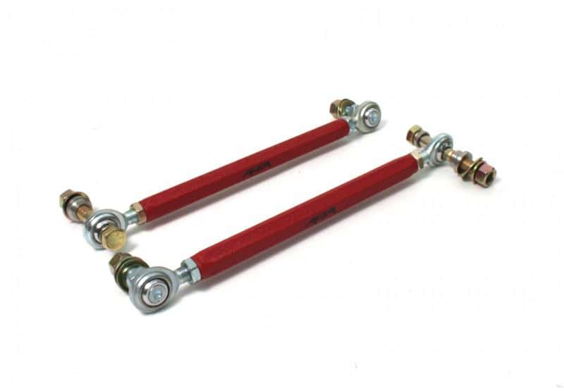 Alta — ALTA 02-12 Mini Cooper/S/JCW (Incl. 05-12 Convertible) & 09-12 Clubman Rear Endlinks Adj. Pair - Red - view 1