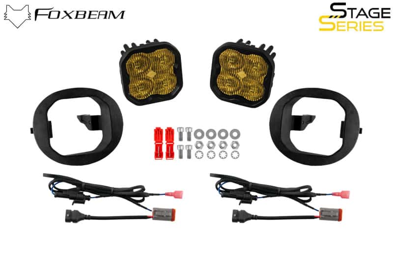 Diode Dynamics — Diode Dynamics 06-09 Toyota 4Runner SS3 Type TR SAE Fog Light Kit - ABL White - view 6