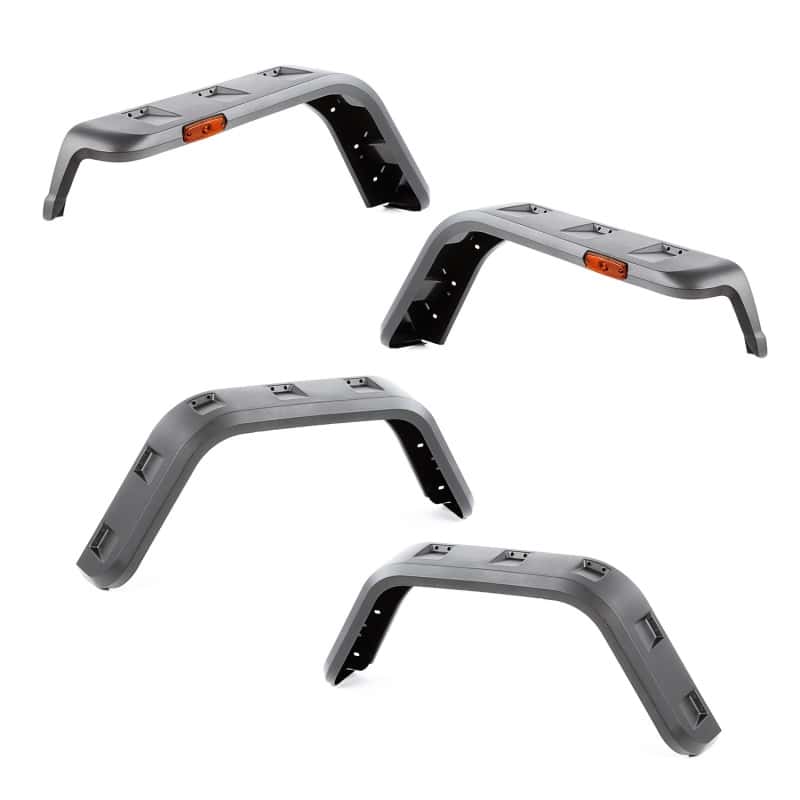 Rugged Ridge — Rugged Ridge Hurricane Fender Flare Kit 97-06 Jeep Wrangler TJ
OFFROAD_FENDERFLARES
FndrFlareHdwKt - view 1