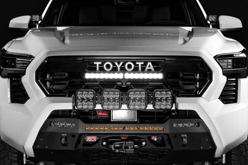 Diode Dynamics — Diode Dynamics 2024-2026 Toyota Tacoma TRD Grille Lightbar SS20 Sport White Combo 6000K - view 2