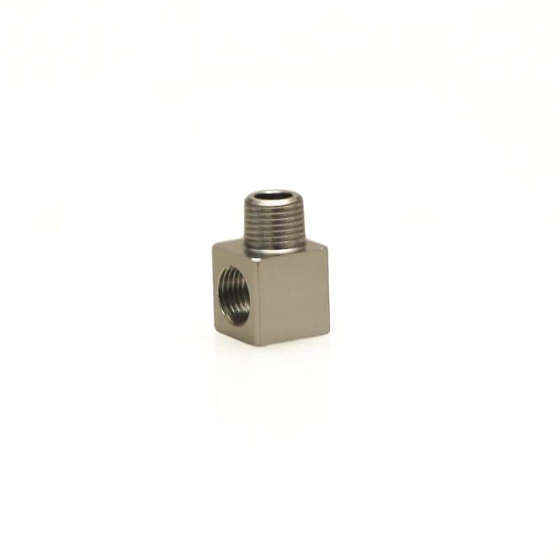 Turbosmart — Turbosmart 1/8in NPT Male - 1/8in NPT Female 90 Degree Fitting
FPR Fitting Kit - view 2