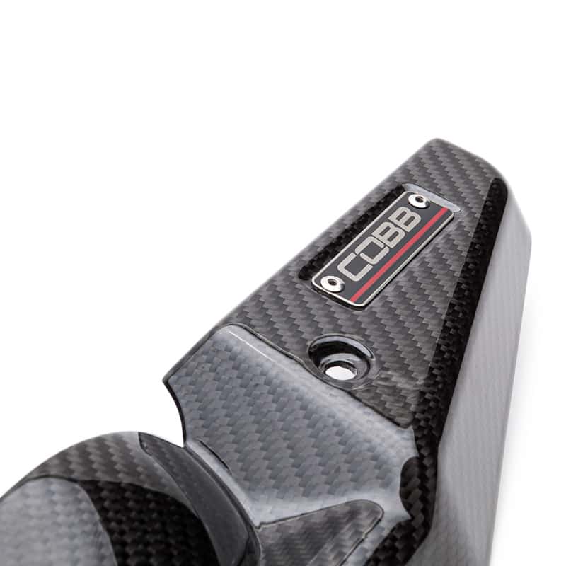 COBB — Cobb 08-20 Subaru STI/08-14 Subaru WRX Redline Carbon Fiber Alternator Cover - Gloss Finish - view 4