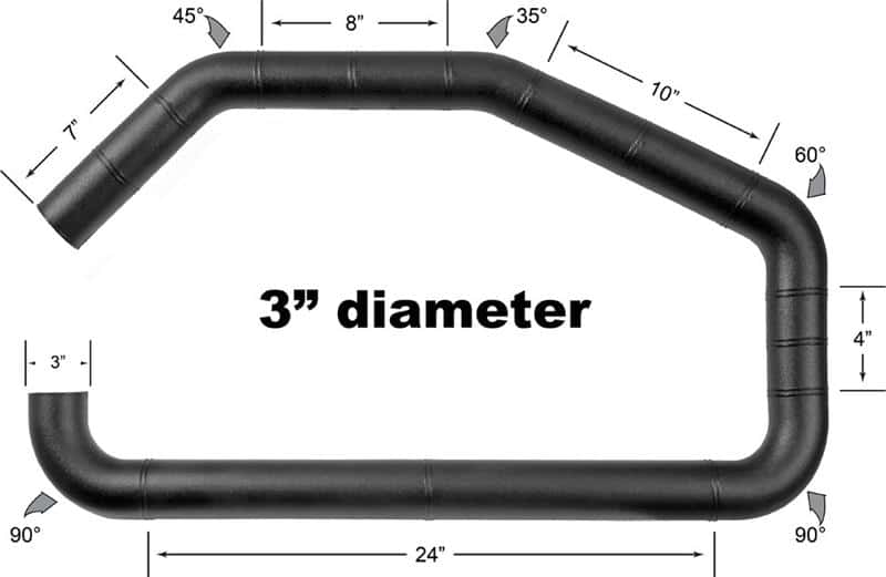 Airaid — Airaid U-Build-It - 3in Intake Tube - view 2