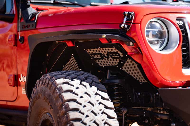 DV8 Offroad — DV8 Offroad 2018+ Jeep Wrangler JL Front Inner Fenders - Black
Fender Liners - view 8