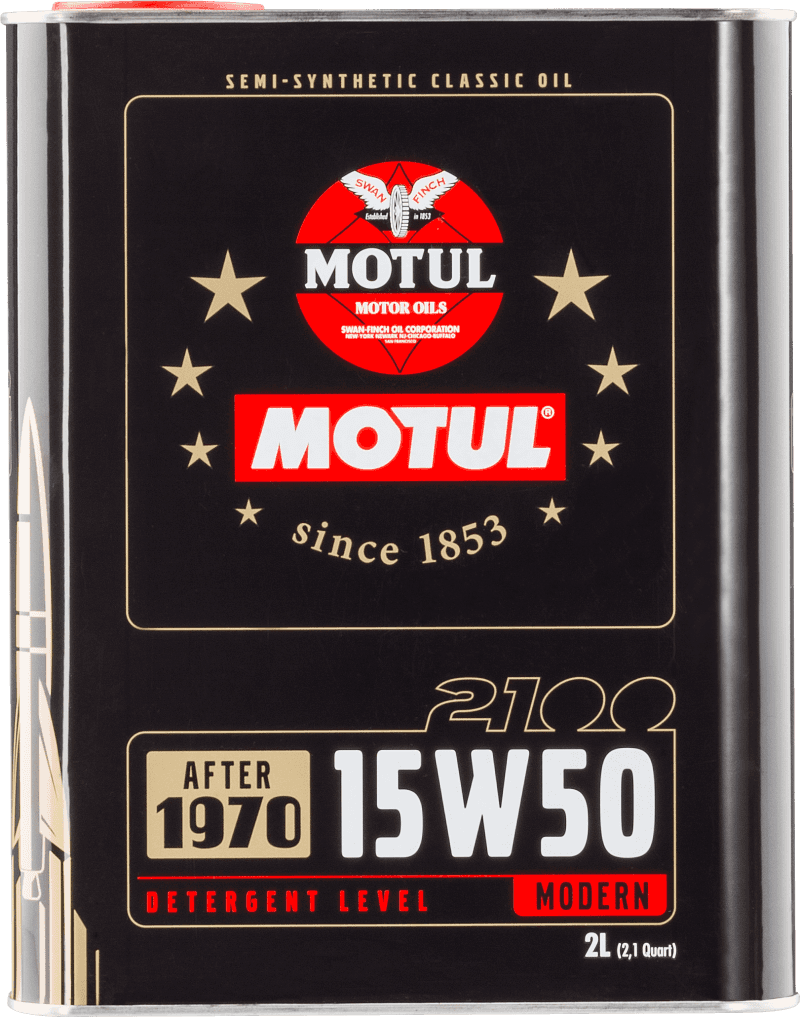 Motul — Motul 15W50 Classic 2100 Oil - 10x2L - view 1