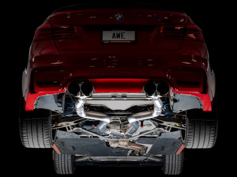 AWE Tuning — AWE Tuning BMW F8X M3/M4 Track Edition Catback Exhaust - Diamond Black Tips
Track Exhaust - view 6