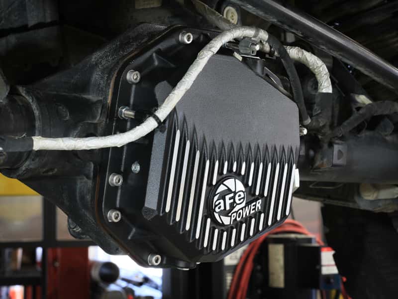 aFe — aFe Ford Bronco Raptor 22-25 V6-3.0L POWER Pro Series Rear Differential Cover Black w/ Machined Fins
Differential Cover - view 7
