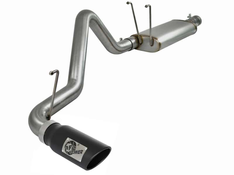 aFe — aFe MACHForce XP Cat-Back Exhaust 3in SS w/ Black Tip 09-12 Dodge Ram 1500 V8 5.7L
Cat-Back Exhaust - view 1