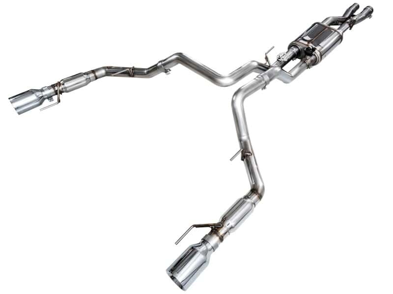 AWE Tuning — AWE Gen 3 Raptor SwitchPath Exhaust  - Chrome Silver Tips
SwitchPath Exhaust - view 2