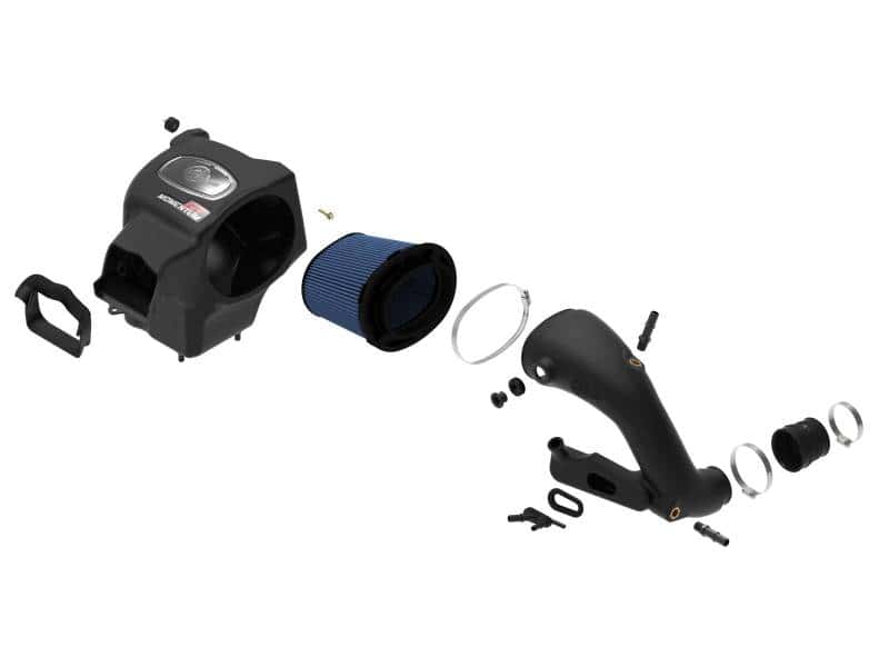 aFe — aFe POWER Momentum HD Cold Air Intake System w/ Pro 5R Media 2021+ Ford Bronco 2.3L (t)
Momentum GT Intake - view 2