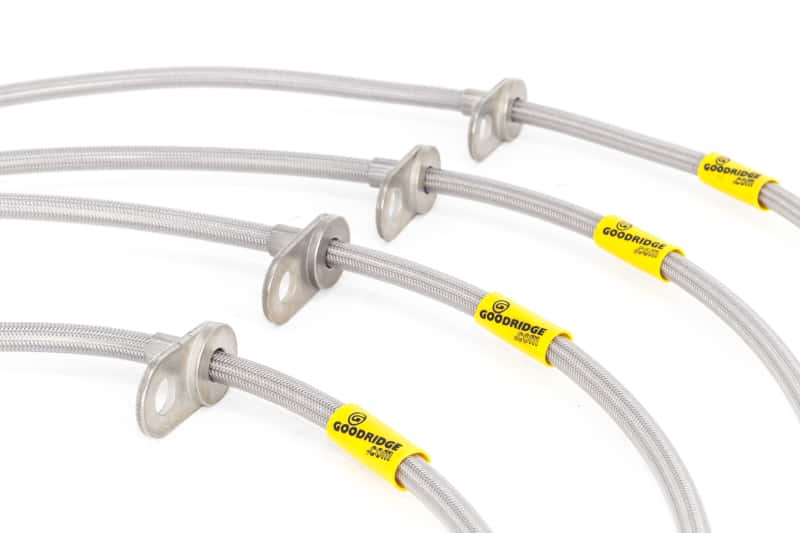 Goodridge — Goodridge 17-20 Honda Civic Si (Si Model Only) Stainless Steel Brake Line Kit
Brake Hose Kit - view 4