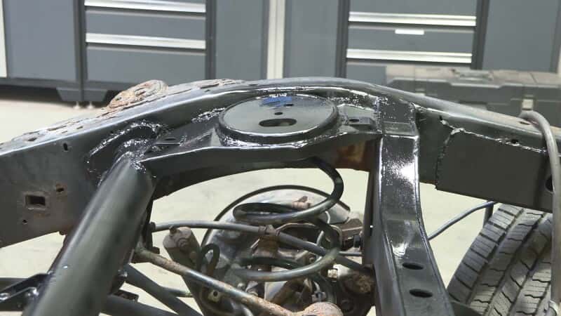 RustBuster — Rust Buster FJ Cruiser & 4Runner Rear Upper Coil Spring Bucket & Shock Mount - Right - view 8