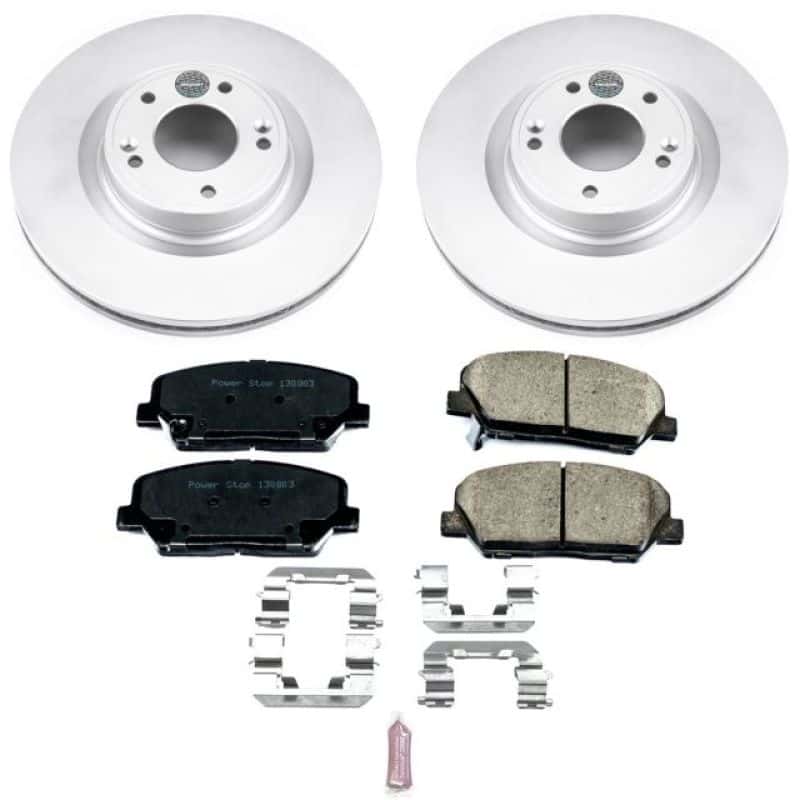 PowerStop — Power Stop 10-16 Hyundai Genesis Coupe Front Z17 Evolution Geomet Coated Brake Kit - view 1