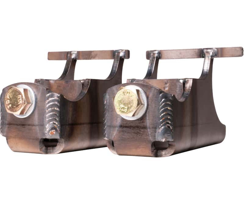 Carli — Carli 13-23 Ram 2500/3500 Dominator Lower Shock Mounts Front Weld In
Shock Absorber Mount - view 1