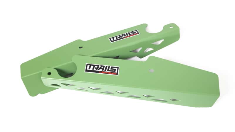 GrimmSpeed — GrimmSpeed 2018+ Subaru Crosstrek TRAILS Fender Shrouds - Green - view 2