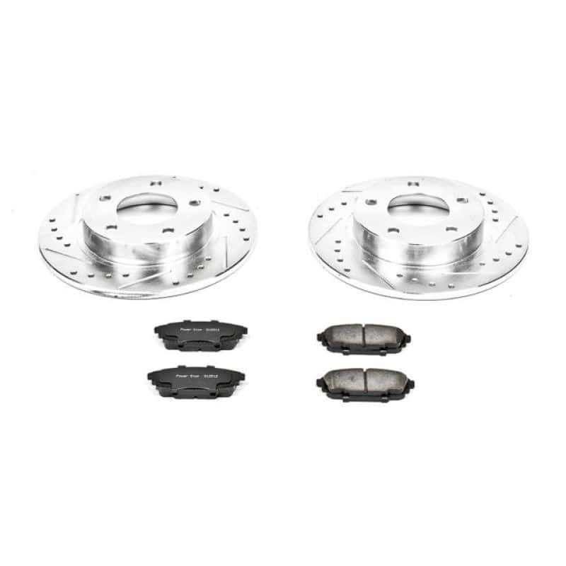 PowerStop — Power Stop 01-03 Mazda Protege Rear Z23 Evolution Sport Brake Kit - view 1