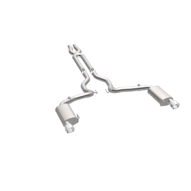 Magnaflow — MagnaFlow Cat Back, SS, 3in, Street, Dual Split Polished 4.5in Tips 2015 Ford Mustang GT V8 5.0L
Cat-Back - view 20