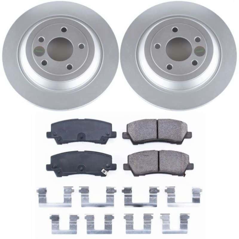 PowerStop — Power Stop 15-19 Ford Mustang Rear Z17 Evolution Geomet Coated Brake Kit - view 1
