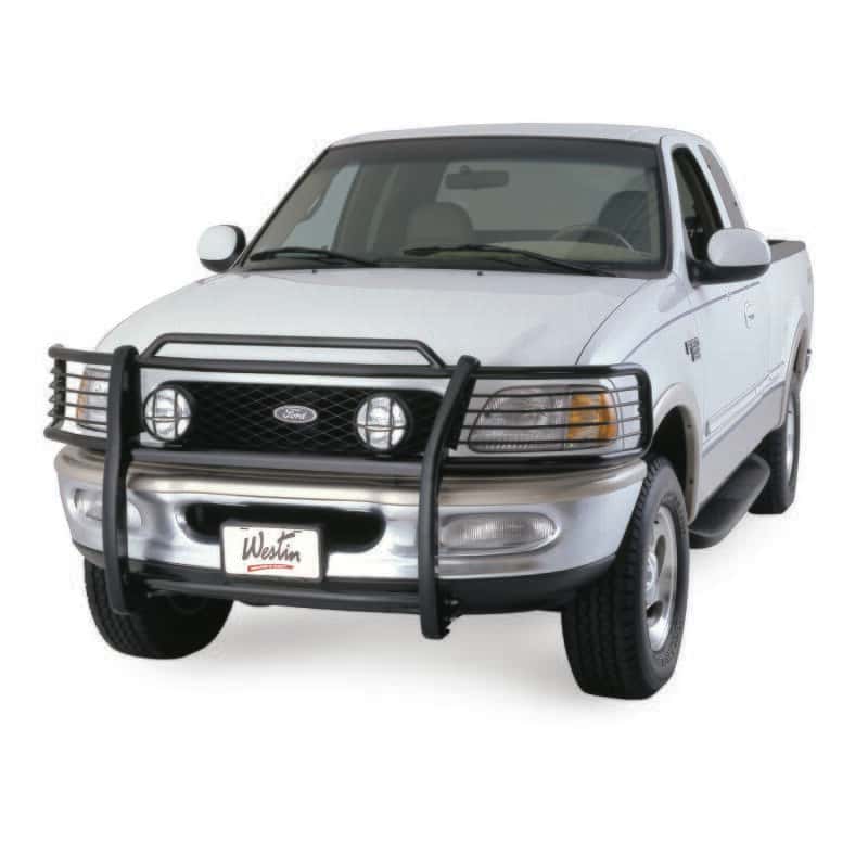 Westin — Westin 1997-2004 Ford F-150/250LD 4WD (Heritage Edition) Sportsman Grille Guard - Black
Grille Guard - view 5