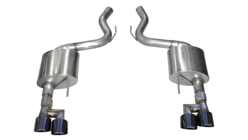 CORSA Performance — Corsa 18-23 Ford Mustang 5.0L V8 3in Sport Axle-Back Dual Rear Exit w/ 4in Black PVD Pro-Series Tips
Exhaust - view 2