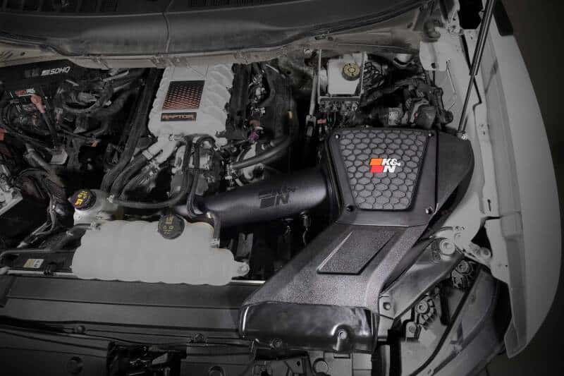 K&N Engineering — K&N 23-24 Ford F150 Raptor R 5.2L V8 Performance Air Intake System
Air Intake System - view 5