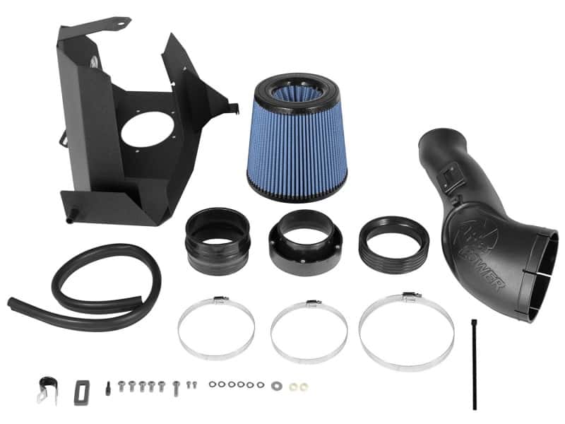 aFe — aFe MagnumFORCE Intakes Stage-2 P5R AIS P5R Ford Diesel Trucks 11-15 V8-6.7L (td)
Magnum FORCE Intake - view 4