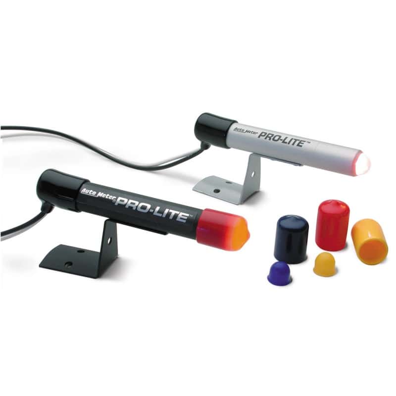 AutoMeter — Autometer Mini Pro-Lite Warning Light (black case, red bulb and night cover)
Wrn Lt BLK Mini Pro - view 2