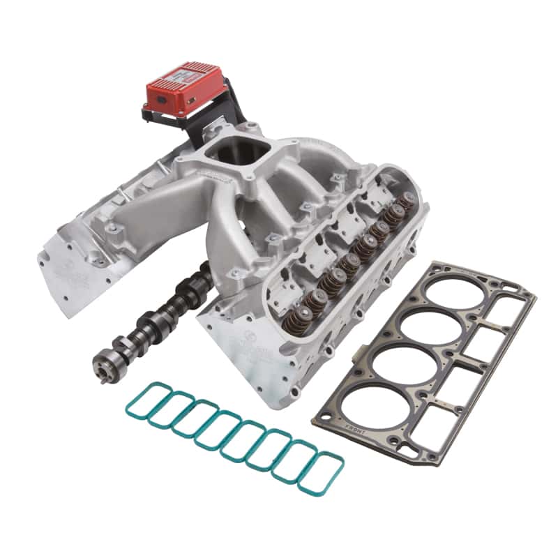 Edelbrock — Edelbrock Power Package Top End Kit Victor Jr Series Chevrolet 1997-2004 5 7L LS1
POWER PKG - view 2