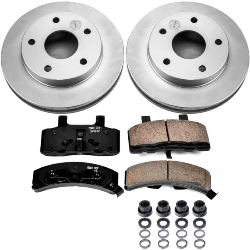 PowerStop — Power Stop 94-99 Dodge Ram 1500 Front Z17 Evolution Geomet Coated Brake Kit - view 1