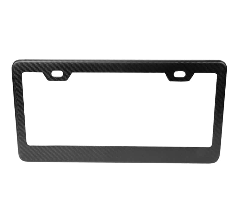 NRG — NRG License Plate Frame - Dry Carbon Fiber - view 1