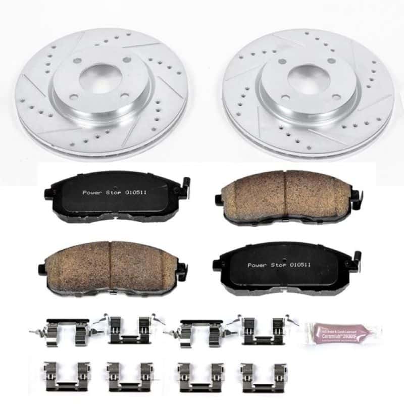 PowerStop — Power Stop 09-14 Nissan Cube Front Z23 Evolution Sport Brake Kit - view 1
