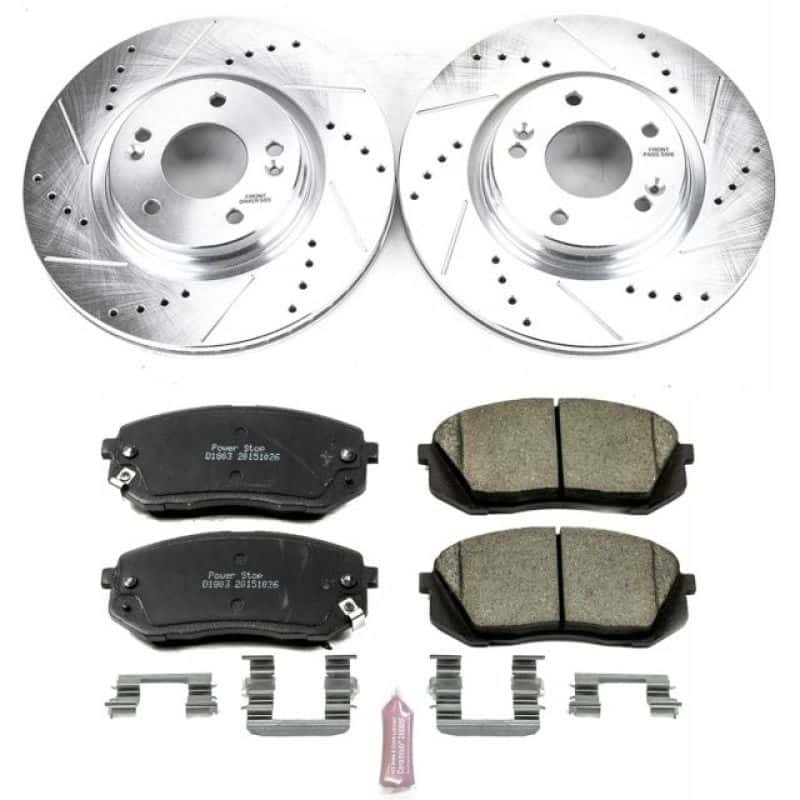 PowerStop — Power Stop 15-16 Hyundai Sonata Front Z23 Evolution Sport Brake Kit - view 1