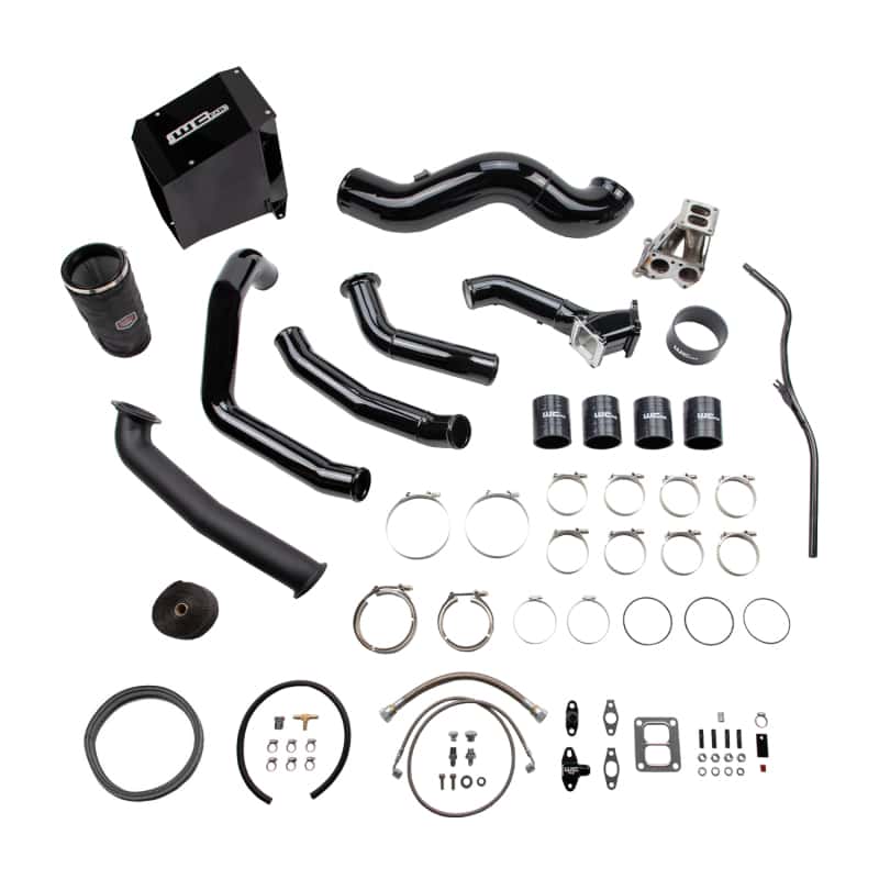 Wehrli — Wehrli 01-04.5 Chevrolet 6.6L LB7 Duramax S400 Turbo Install Kit (No Turbo) - WCFab Grey
S400 Kit 01-04 GRY - view 3