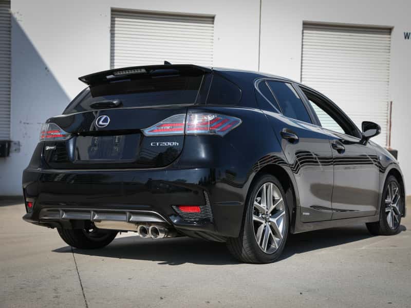 aFe — aFe POWER Takeda 2in to 2-1 304 SS Cat-Back Exhaust w/ Polished Tips 11-17 Lexus CT200h 1.8L
Cat-Back Exhaust - view 2